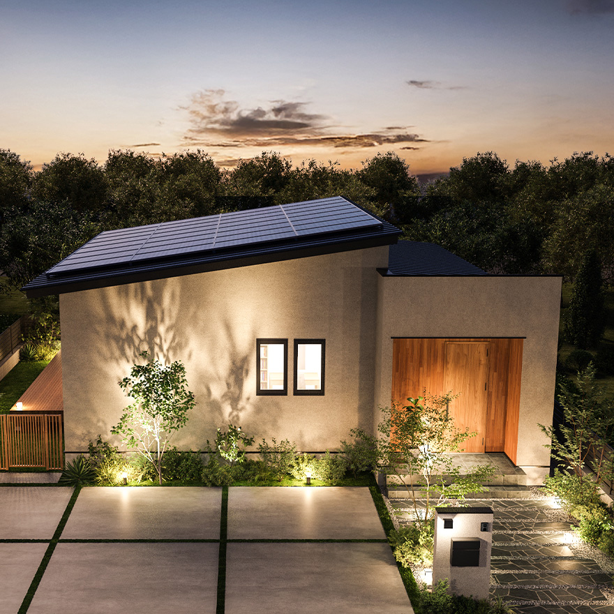 暮らしやすさを追求したゆとりの平屋