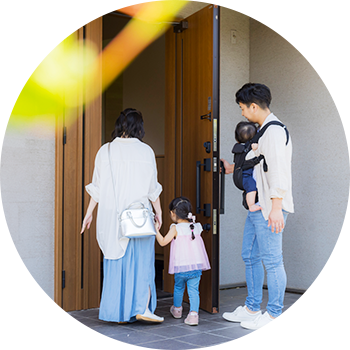 お子様と一緒にゆっくりとご見学いただけます。