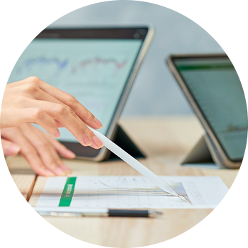 土地やお金などのお悩みを事前にお知らせいただければ、資料をご用意します。